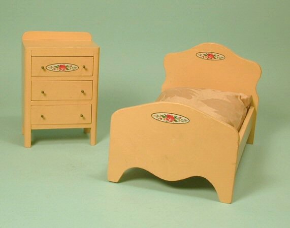 Antique Dollhouse Furniture - Antique Dollhouse Furniture